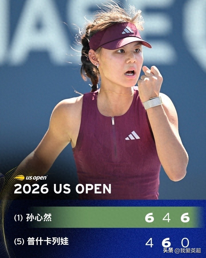 2-1!16岁中国金花霸气送蛋 首夺美网+大满贯冠军 成中国大陆第2人